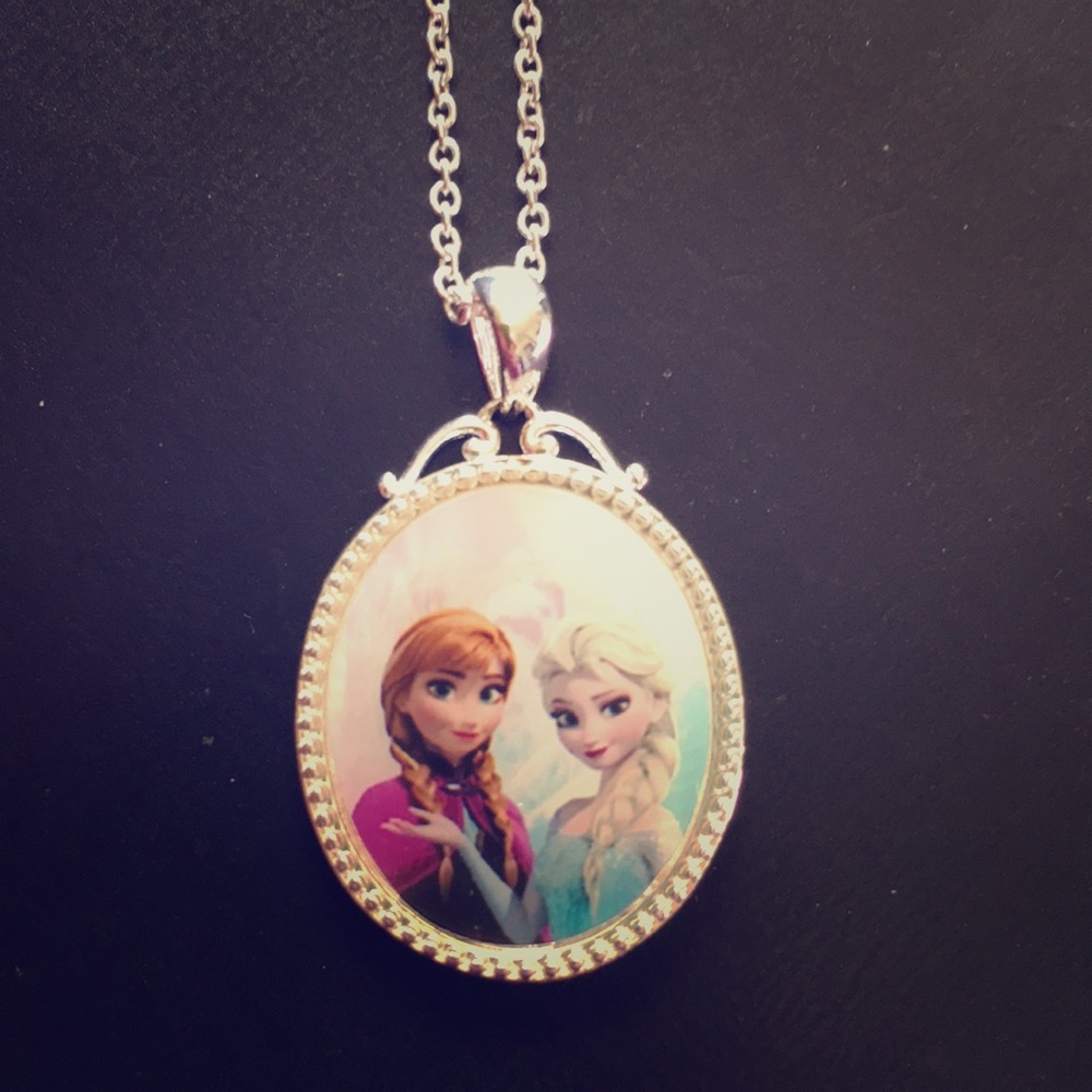 Frozen Elsa & Anna Necklace